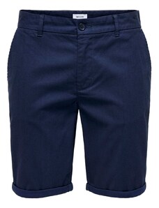 Only & Sons Chino hlače 'Peter Dobby' morsko plava