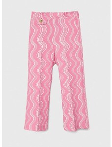 Dječje hlače Pinko Up boja: ružičasta, s uzorkom