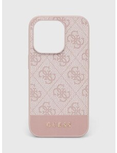Etui za telefon Guess iPhone 14 Pro 6,1" boja: ružičasta
