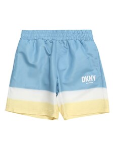 DKNY Kupaće hlače nebesko plava / svijetložuta / bijela