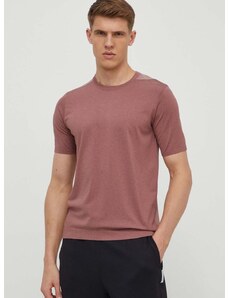 Majica kratkih rukava za trening Calvin Klein Performance boja: ružičasta, bez uzorka