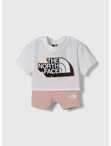 Dječji komplet The North Face SUMMER SET boja: ružičasta