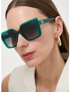 Sunčane naočale Guess za žene, boja: zelena