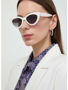 Sunčane naočale Guess za žene, boja: bijela, GU7905_5221P