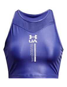 Under Armour Iso Chill Crop Tank Tank Top - Purple, SM