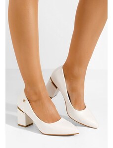 Zapatos Elegantne cipele na petu Nelia bijele