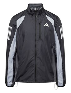 ADIDAS PERFORMANCE Sportska jakna siva / crna / bijela
