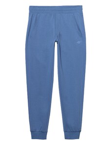 4F Sportske hlače plava / plavi traper