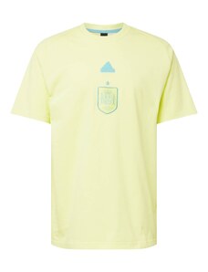 ADIDAS PERFORMANCE Tehnička sportska majica 'Spain Travel' svijetloplava / svijetložuta