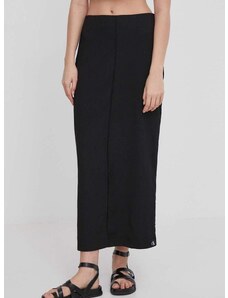 Suknja Calvin Klein Jeans boja: crna, maxi, pencil