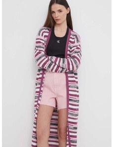 Kardigan Pepe Jeans za žene, boja: ružičasta, lagani