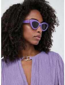 Sunčane naočale Guess za žene, boja: ljubičasta, GU7905_5280Y
