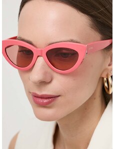 Sunčane naočale Guess za žene, boja: ružičasta, GU7905_5274S