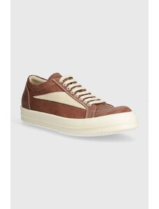 Tenisice Rick Owens Denim Shoes Vintage Sneaks za muškarce, boja: smeđa, DU01D1803.SCFLVS.5411