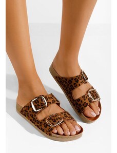 Zapatos Papuče za ženske Lorima leopardi