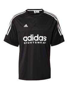 ADIDAS PERFORMANCE Tehnička sportska majica 'Tiro' crna / bijela