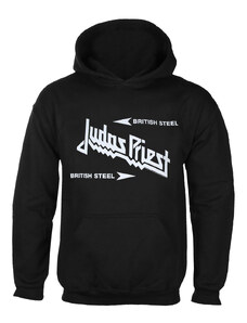 Majica s kapuljačom muško Judas Priest - British Steel Logo - ROCK OFF - JPHOOD28MB