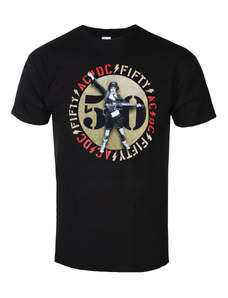 Metalik majica muško AC-DC - Fifty Angus Emblem Black - NNM - 50637800