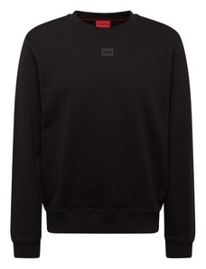 HUGO Sweater majica 'Diragol' crna