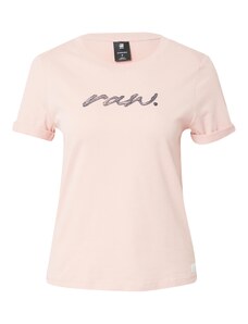 G-Star RAW Majica morsko plava / lubenica roza