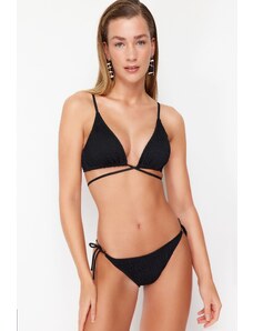 Trendyol crni trokut Gippie Bikini Top