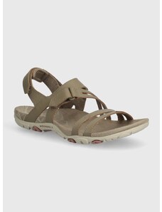 Kožne sandale Merrell SANDSPUR ROSE CONVERT za žene, boja: bež, J003424