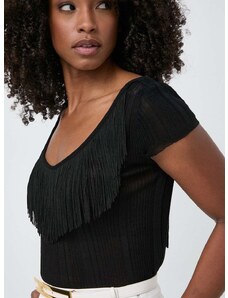 Pulover Pinko za žene, boja: crna, lagani, 103588 A1V8