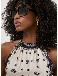 Sunčane naočale Furla za žene, boja: crna, SFU707_560700