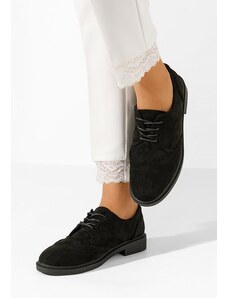 Zapatos Ženske cipele oksfordice Cametia crno