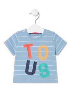 Dječja pamučna majica kratkih rukava Tous s tiskom