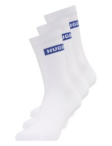 HUGO Blue Čarape plava / bijela