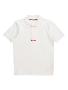 HUGO Majica crvena / bijela