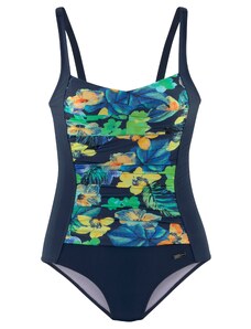 LASCANA Jednodijelni kupaći kostim plava / žuta / zelena / narančasta