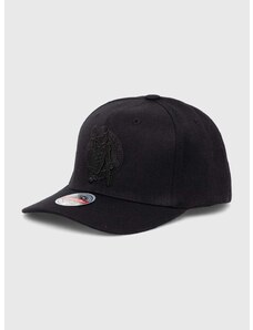Kapa sa šiltom s dodatkom vune Mitchell&Ness NBA BOSTON CELTICS boja: crna, s aplikacijom
