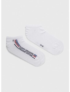 Čarape Tommy Hilfiger 2-pack za muškarce, boja: bijela