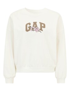 Gap Petite Sweater majica svijetlosmeđa / roza / crna / bijela