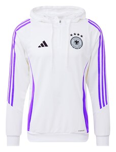 ADIDAS PERFORMANCE Sportska sweater majica 'DFB Teamline' svijetloljubičasta / crna / bijela
