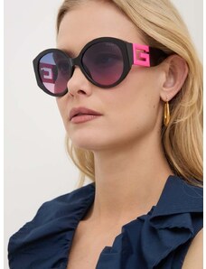Sunčane naočale Guess za žene, boja: crna, GU7917_5674T