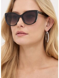Sunčane naočale Guess za žene, boja: crna