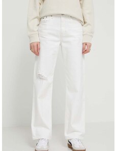Traperice Tommy Jeans za žene, visoki struk, DW0DW17577