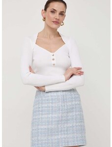 Pulover Morgan za žene, boja: bijela, lagani