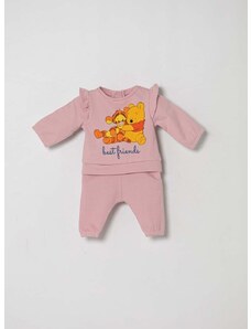 Pamučna trenirka za bebe zippy x Disney boja: ružičasta
