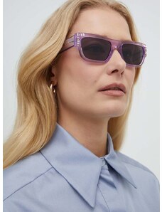 Sunčane naočale Guess za žene, boja: ljubičasta, GU7902_5380Y