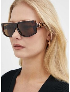 Sunčane naočale Guess za žene, boja: smeđa, GU7914_5852E