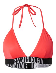 Calvin Klein Swimwear Bikini gornji dio siva / crvena / crna