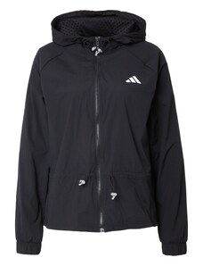 ADIDAS PERFORMANCE Sportska jakna 'COVER-UP PRO' crna / bijela