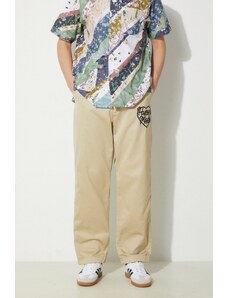Pamučne hlače Human Made Chino Pants boja: bež, chinos kroj, HM27PT006