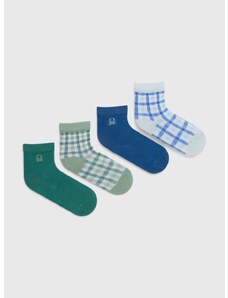 Dječje čarape United Colors of Benetton 4-pack boja: zelena