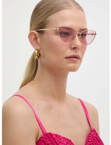 Sunčane naočale Furla za žene, boja: ružičasta, SFU715_59300Y
