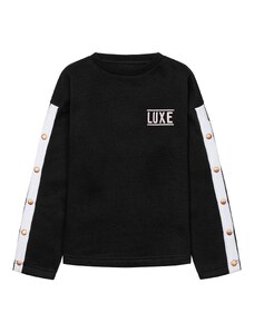 MINOTI Sweater majica bež / crna / bijela
